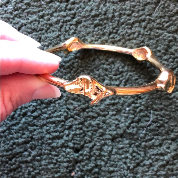 Labrador Gold Bangle - Picture 3 of 5